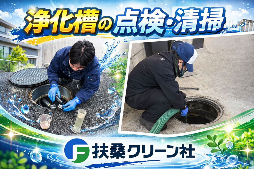 浄化槽保守点検・清掃